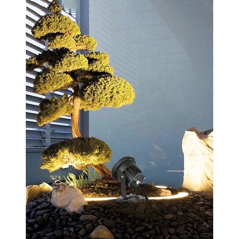 Lampu Sorot LED Spot garden Park Light Halaman Teras Rumah Outdoor — 10