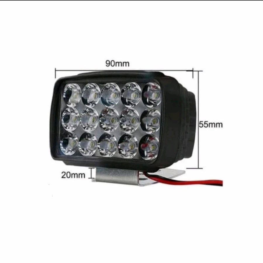 Lampu LED Sorot Mata Laser Gun 15 Super Terang untuk Mobil dan Motor — 3