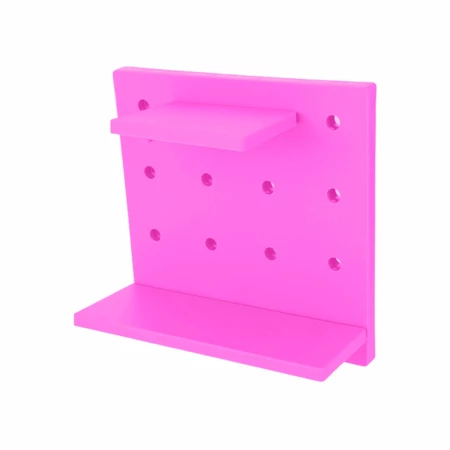 Rak Pegboard Tempel Dinding Dapur Kamar dan Mandi Multifungsi — 3