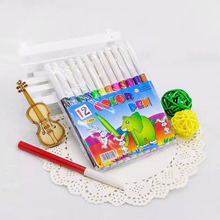 Spidol Gambar Set Mini 12 Warna Color Pen Kecil untuk Anak Mewarnai — 3