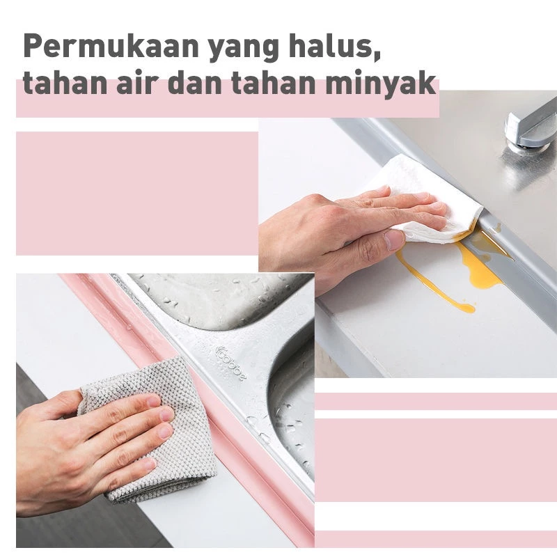 Solatip Seal Tape Proteksi Penutup Celah Siku Karet Pengaman Serbaguna — 7