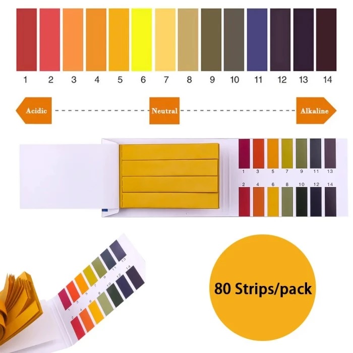 Kertas Lakmus Alat Ukur PH Tester Universal Air Strip 1 sampai 14 — 4