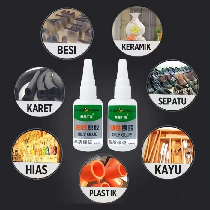 Lem Cair Kuat Serbaguna Besi Kaca Karet Plastik Daya Rekat Tinggi — 6