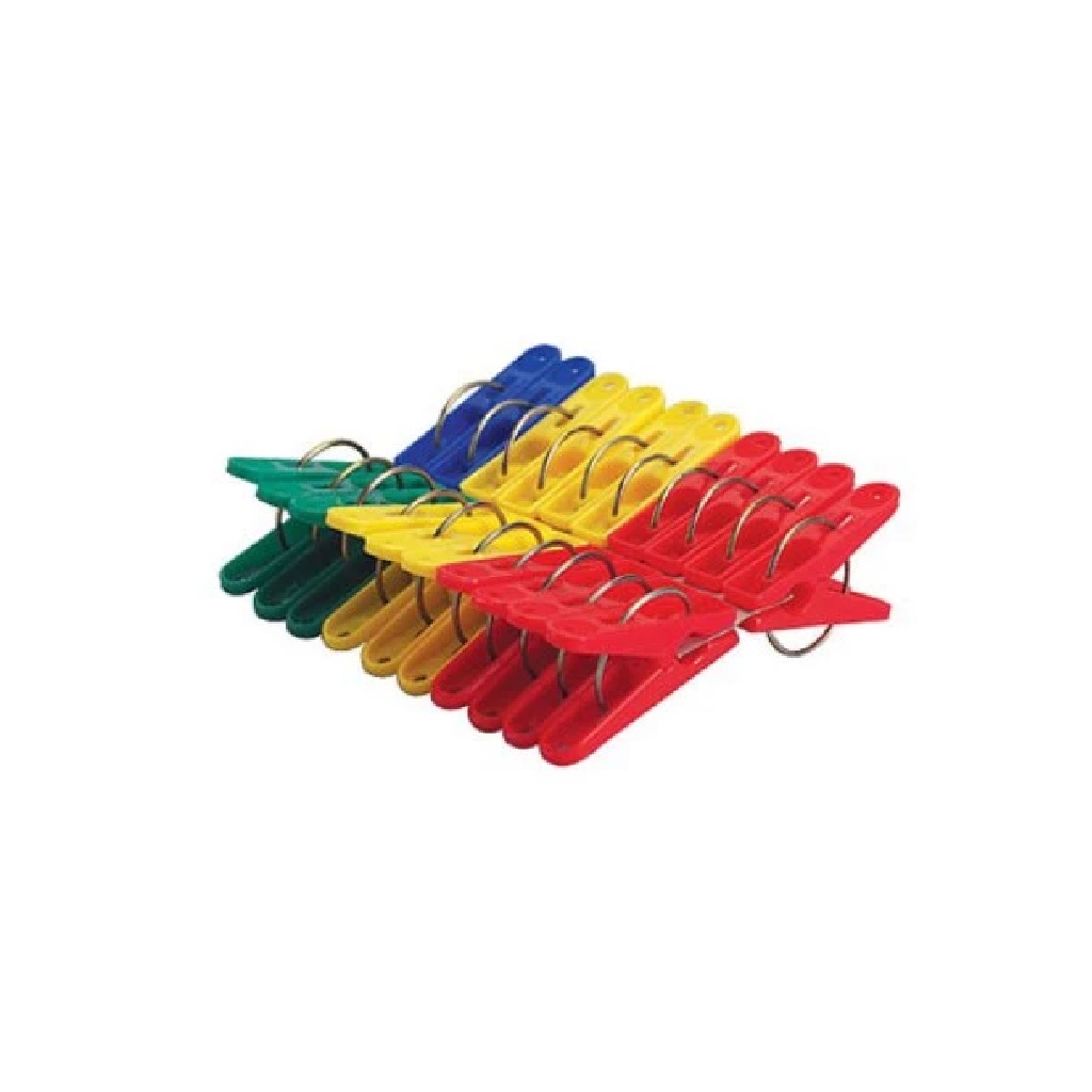 Jepitan Baju 20PCS Warna Warni Anti Slip Tahan Lama — 8