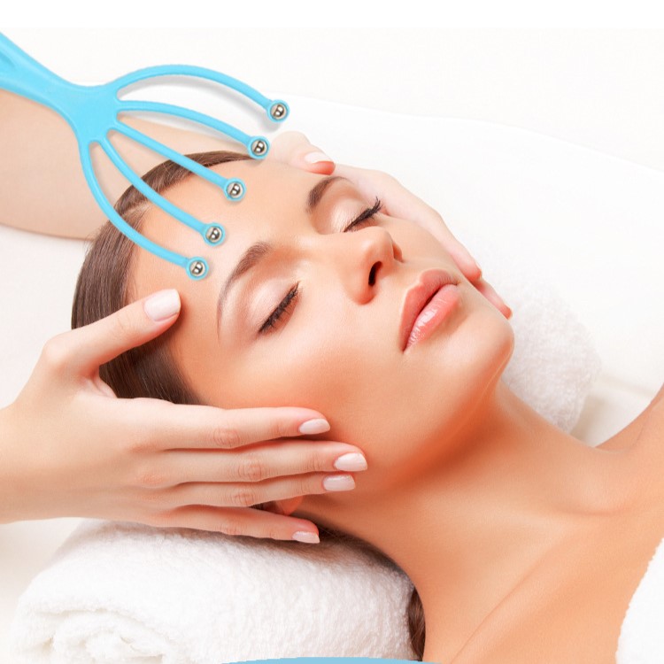 Alat Relaksasi Kepala Head Massager Tool Head Spa Massager — 7