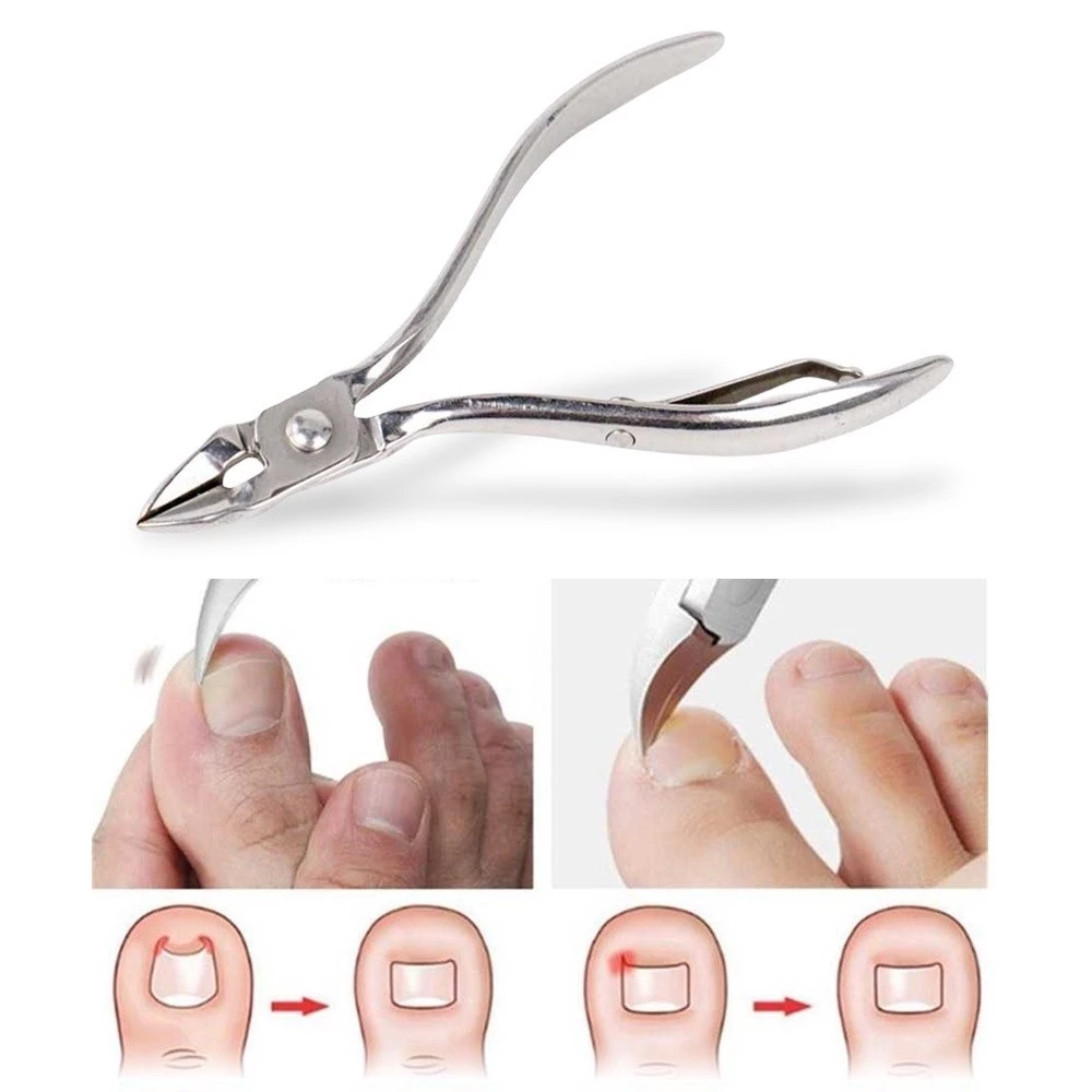 Gunting Kuku Kaki Lancip Cantengan Kecil Stainless Steel — 6