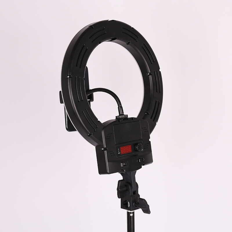 Lampu Ring Light LED 26Cm Konten Video Vlog Fotografi Content Creator — 6