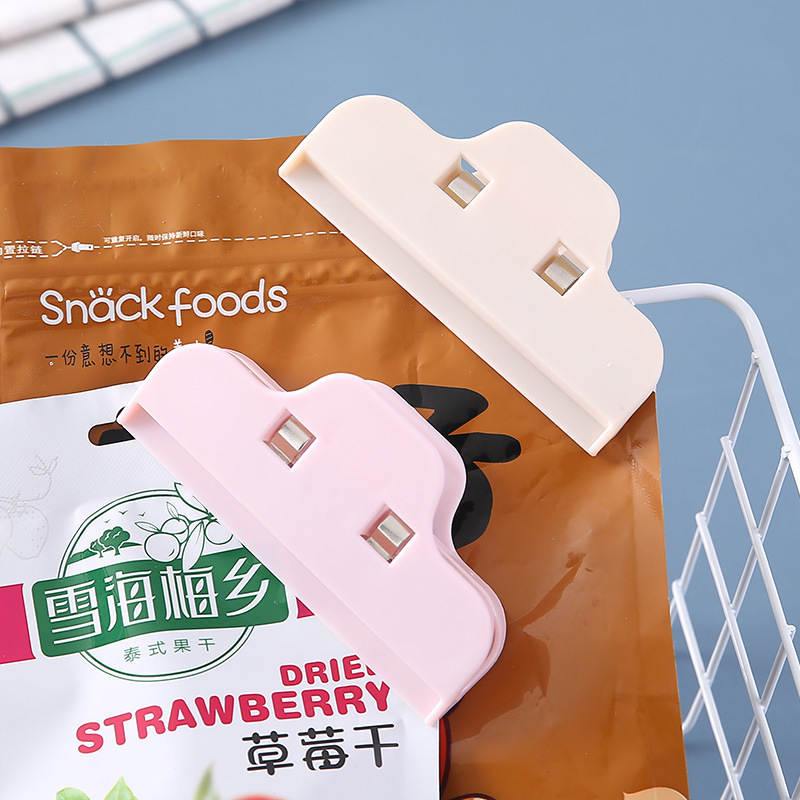 Penjepit Makanan Kemasa Plastik Alat Penjepit Plastik Snack — 8