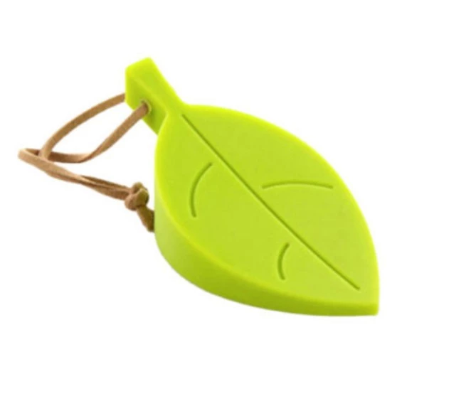 Alat Penahan Pengganjal Ganjal Pintu Door Stopper Bentuk Daun 10x5cm — 5
