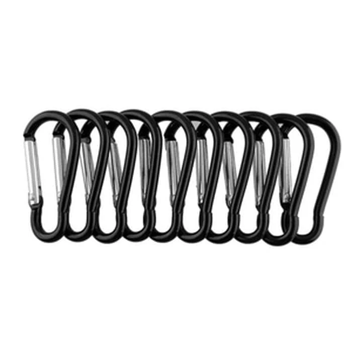 Gantungan Hook Carabiner Keychain Lock Polos Buckle Mini — 7