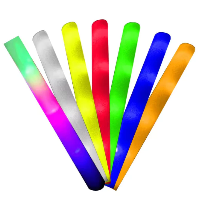 Tongkat Lightstick Foam LED Supporter Konser Festival Glow Busa Spon — 6
