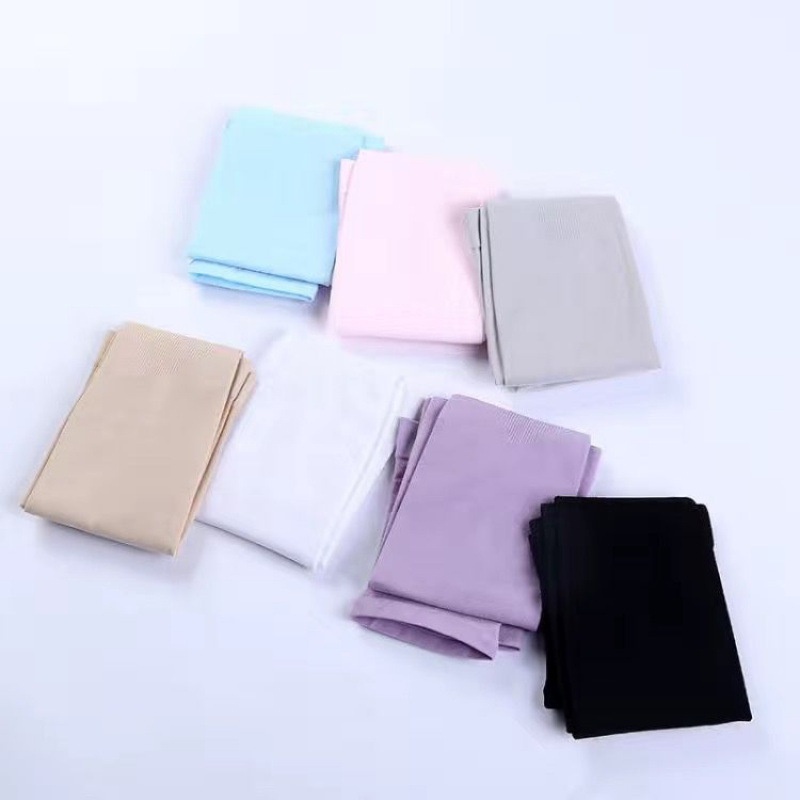 Manset Lengan Panjang Handsock Tangan Wanita Polos Pelindung UV Sinar — 2