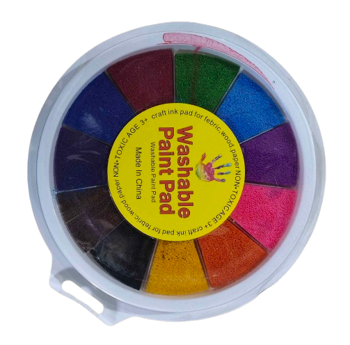 Buku Mainan Edukasi Anak Finger Hand Painting Book Montessori Melukis
