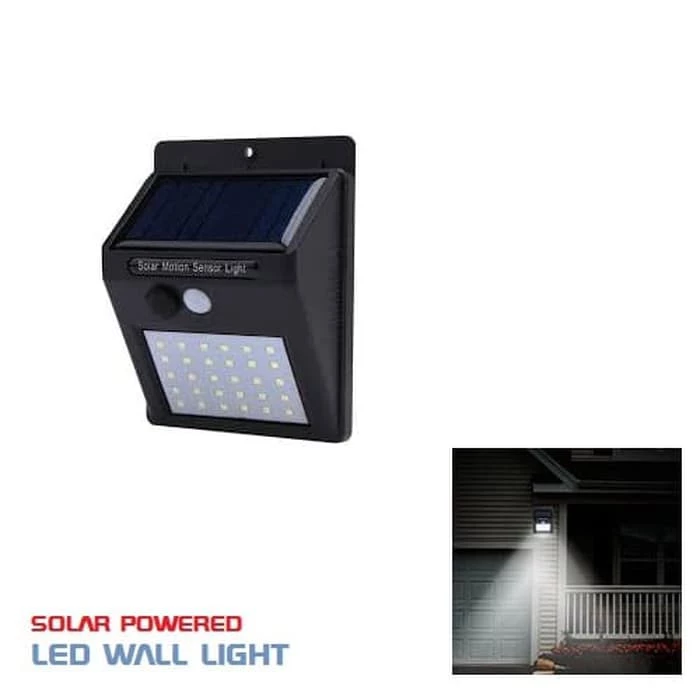 Lampu Taman Tenaga Surya Yang Efisien Energi Sensor Gerak — 5