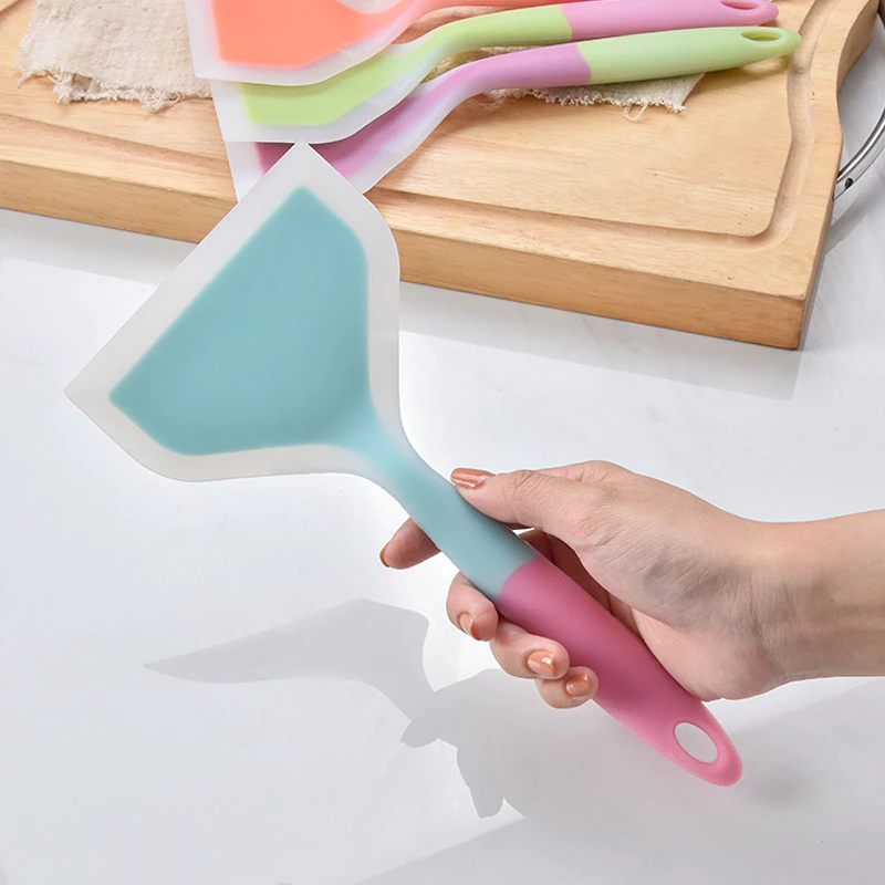Spatula Alat Masak Tamagoyaki Silicone Food Grade Anti Lengket Dapur — 7