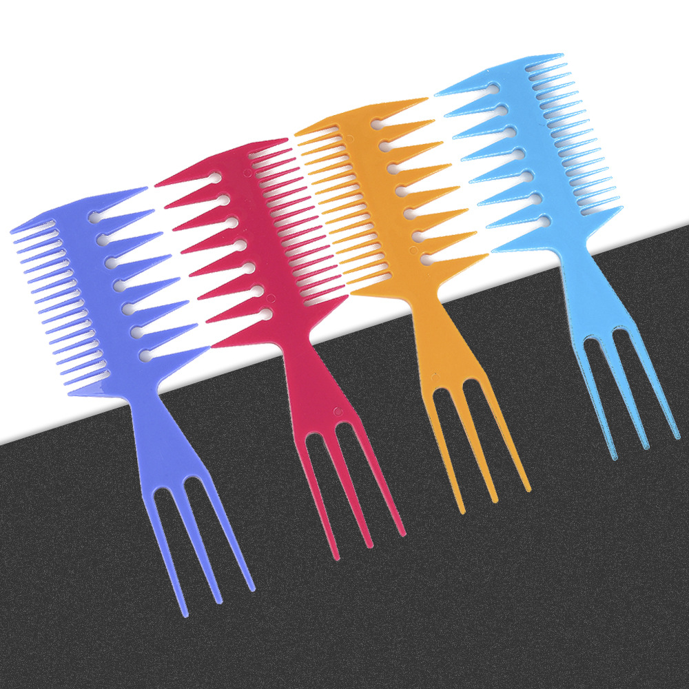 Sisir Rambut Styling Salon Hair Comb Set Serbaguna 8 Pcs — 3