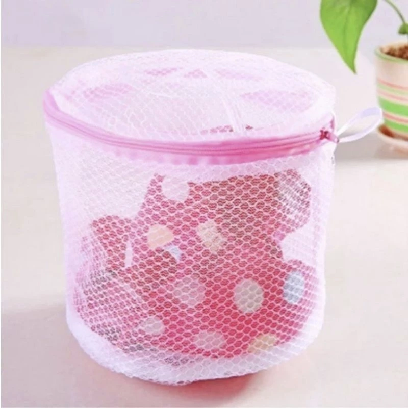 Keranjang Cuci Bra Dan Pakaian Dalam Multifungsi Dengan Braket Plastik — 6