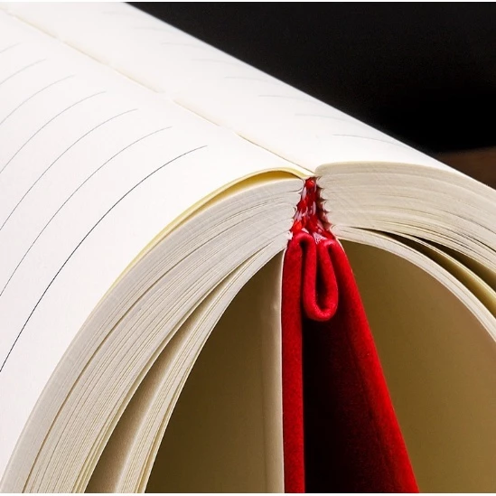 Buku Catatan Kerja Notebook A5 Cover Kulit Sintetis Elegan 100 Lembar — 6