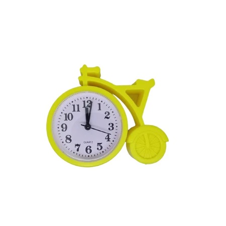 Jam Meja Model Sepeda LED Alarm Desain Unik Aesthetic Dekorasi Kamar — 7
