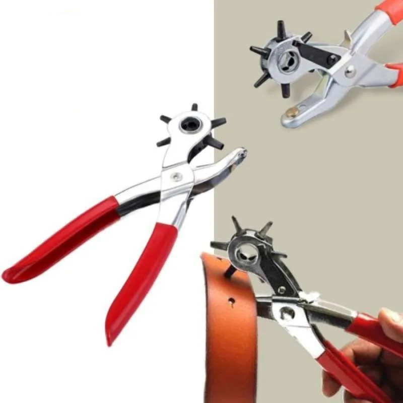Tang Alat Pembolong Pelubang Ikat Pinggang Sabuk Jam Punch Plier — 2