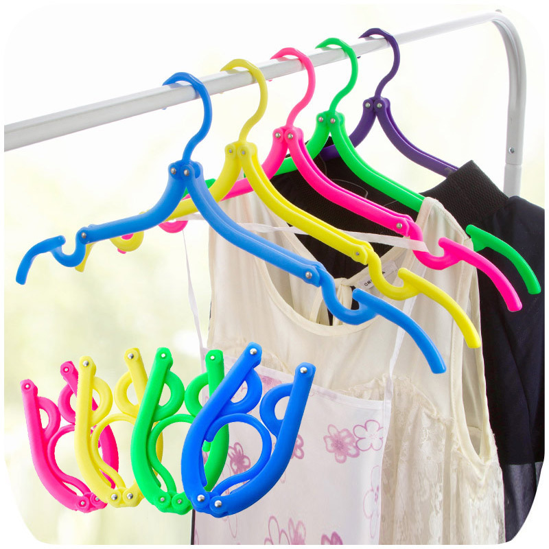 Hanger Lipat Portable Kecil Traveling Gantungan Baju Lipat Serbaguna — 8