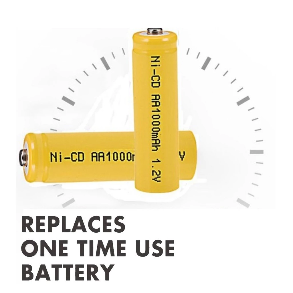 Baterai Cas A2 Battery Aa Rechargeable 1000mah — 6