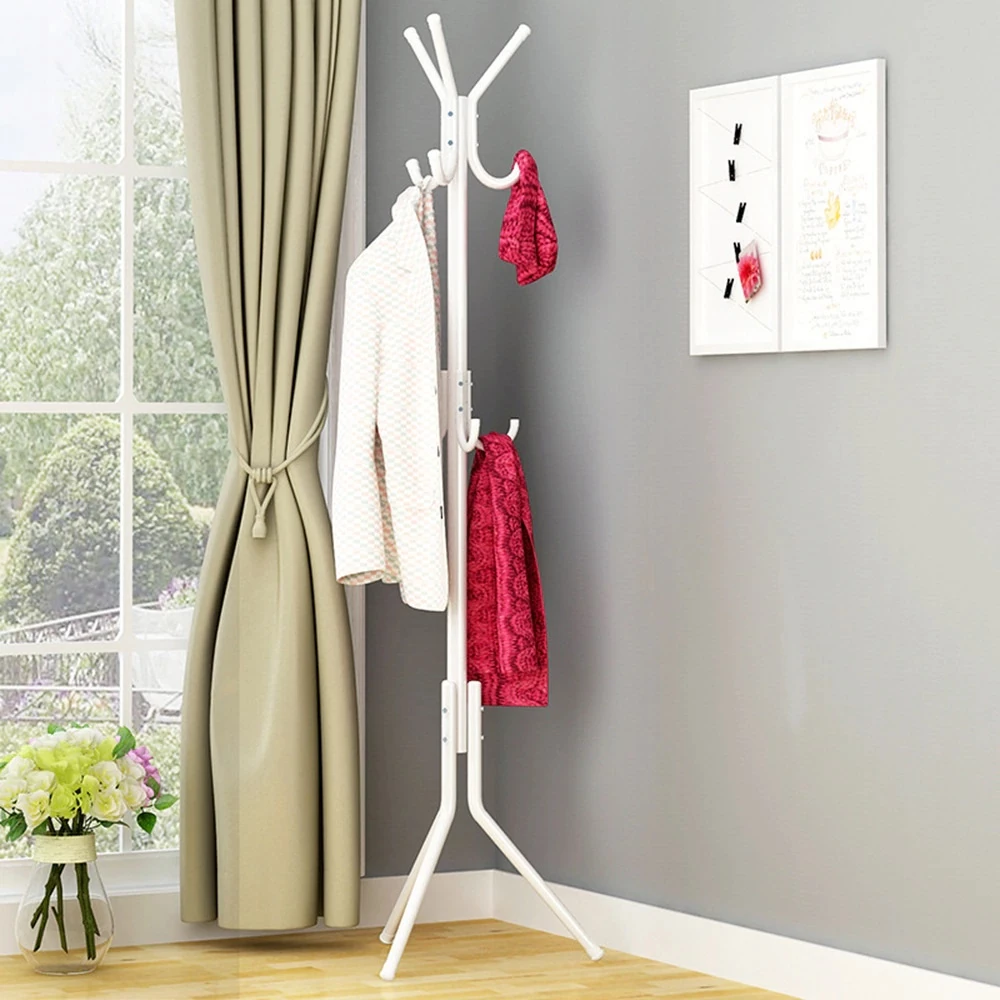 Stand Hanger Multifungsi Stainless 9 Kait Gantungan Tas Topi Serbaguna — 5