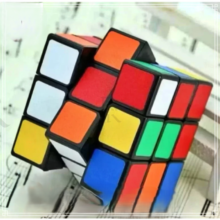 Mainan Edukasi Anak Play Dadu Cubes Cube 3x3 Puzzle — 7