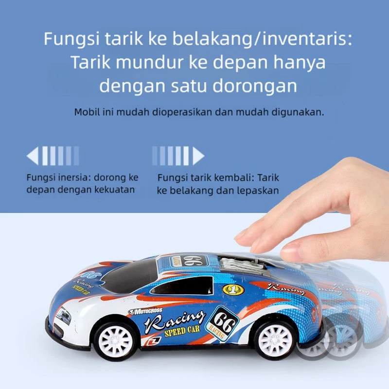 Mobil Mini Mainan Anak Model Mix Colorfull Tanpa Baterai — 7