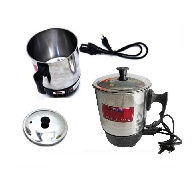 Mug Elektrik Stainless Steel Praktis dengan Daya 220W untuk Kebutuhan Sehari-hari — 4