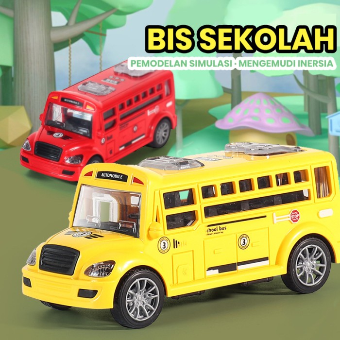 Mainan Anak Laki-Laki - Mobil / Truk / Bus / Jeep / Tank — 2