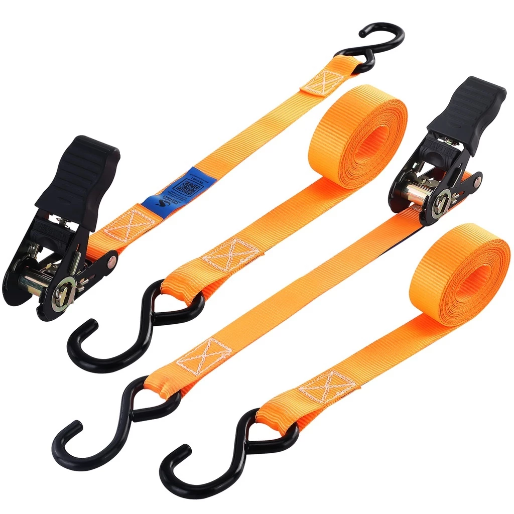 Tali Pengikat Barang Motor Antar Paket Ratchet Tie Down Set Gesper — 6