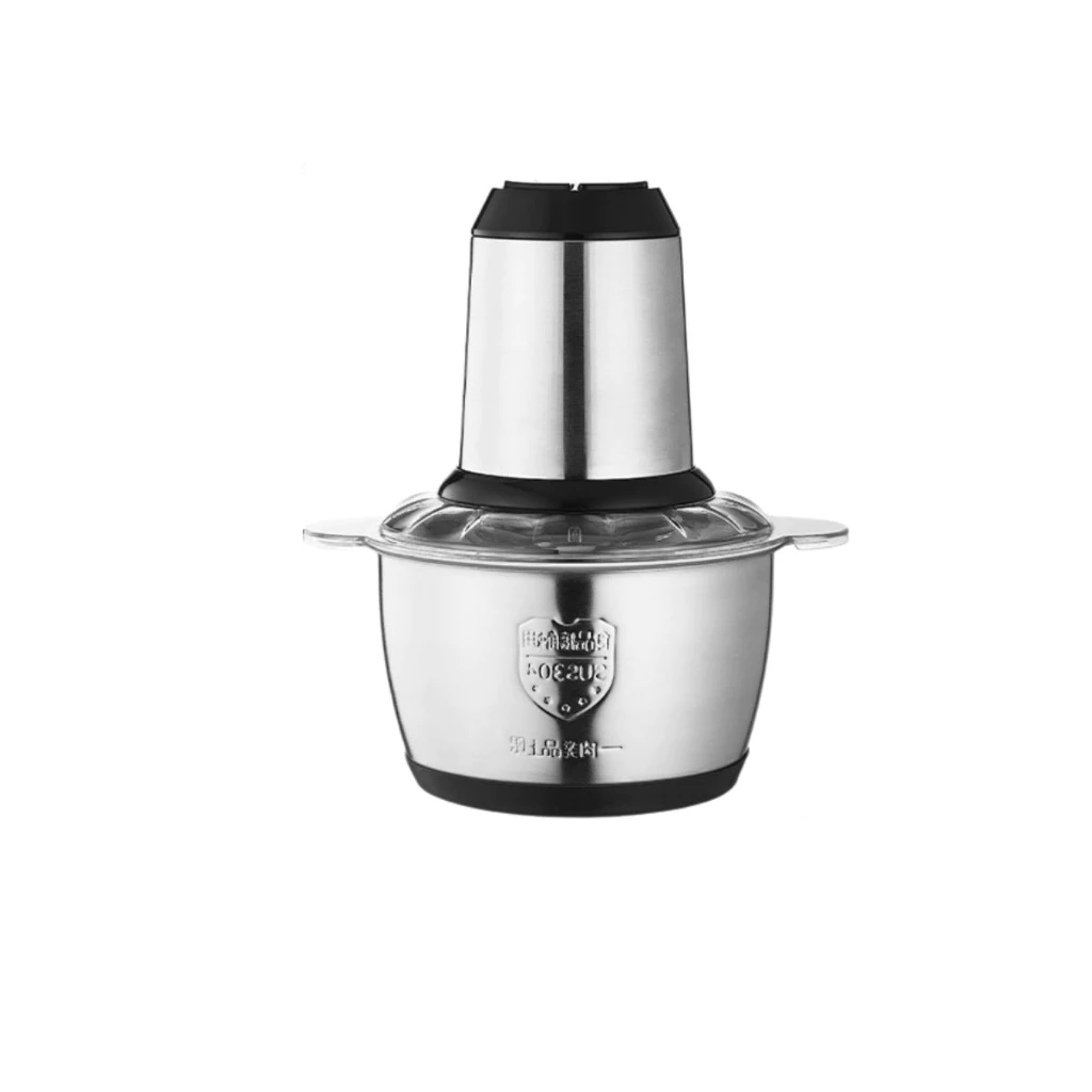 Chopper Daging Sayuran Buah 2in1 Blender Serbaguna 4 Mata Pisau — 2
