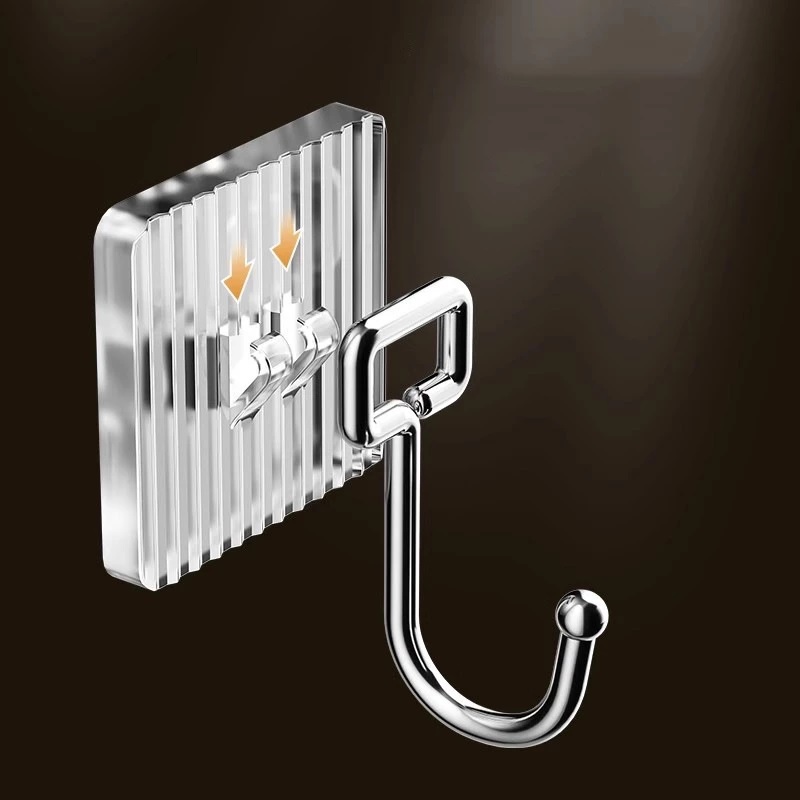 Gantungan Tempel Dinding Hook Acrylic Akrilik Design Luxury Ukuran 6x6cm — 4