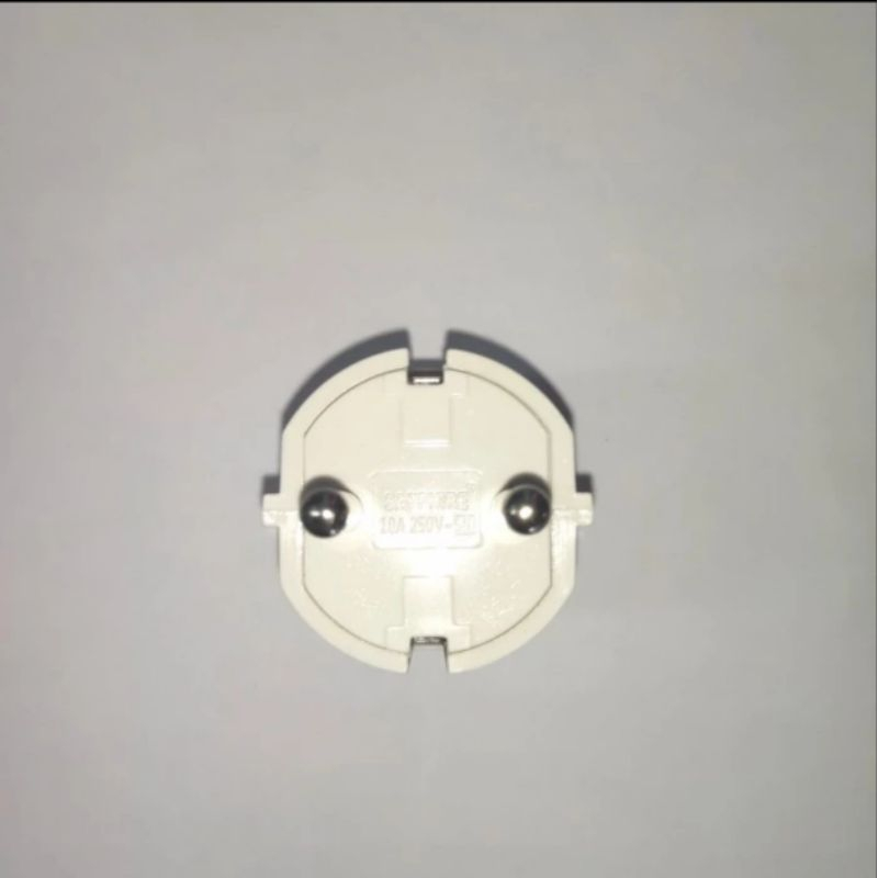 Steker Arde Colokan Listrik Bentuk Bulat Daya 10A 250V — 5