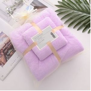 Set Handuk Mandi Badan Wajah 2 in 1 Motif Beruang Lucu Lembut Kado Gift — 7