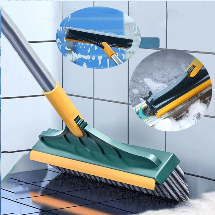 Sapu Sikat Lantai Kamar Mandi dan Wiper Magic Broom Wiper 2in1 — 10