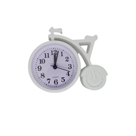 Jam Meja Model Sepeda LED Alarm Desain Unik Aesthetic Dekorasi Kamar — 6