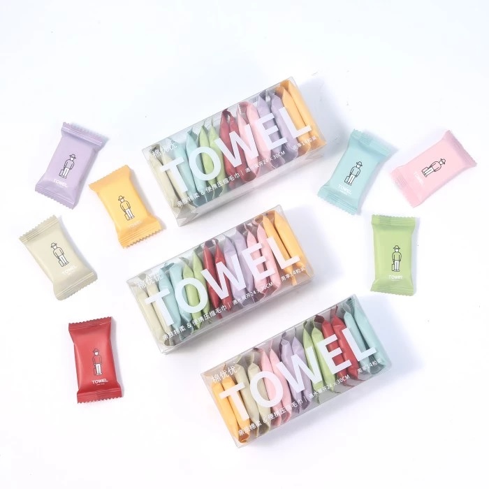 Handuk Wajah Portable Sekali Pakai Travel Traveling 1 Box — 2