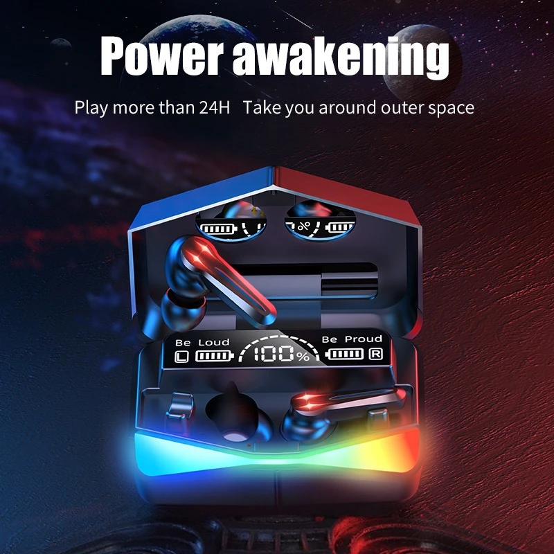 Headset Gaming TWS M28 Bluetooth V5.0 dengan Latensi Rendah — 2