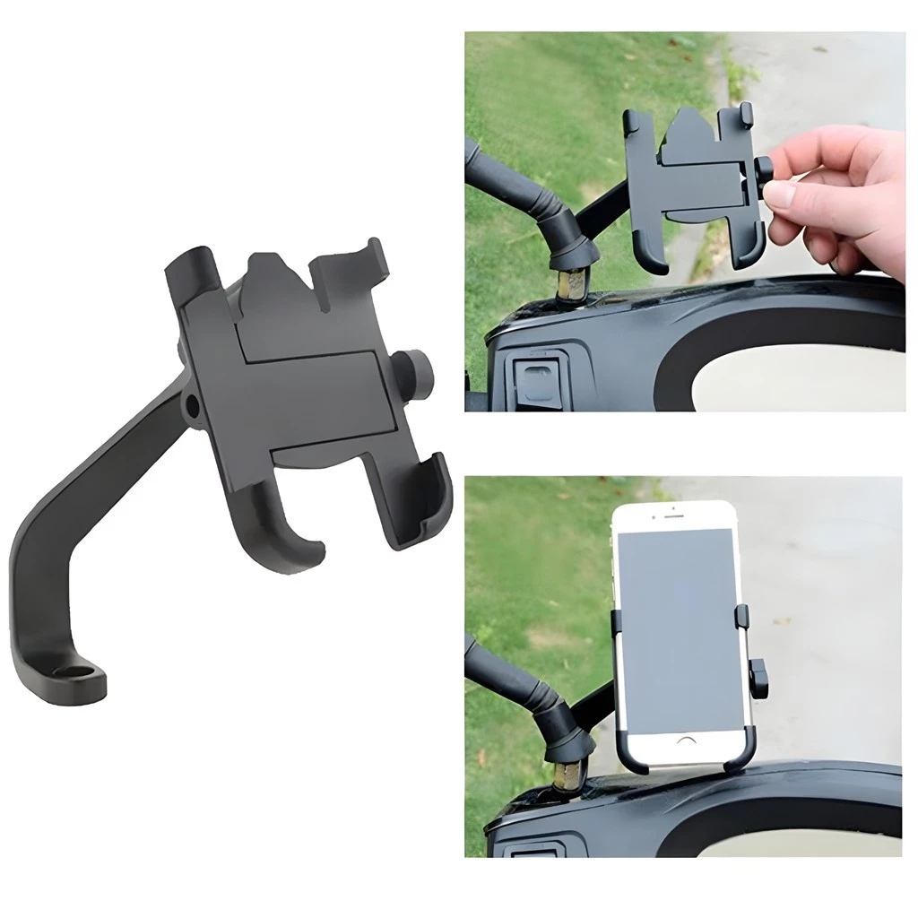 Penjepit Holder Ponsel Universal untuk Sepeda Motor — 10