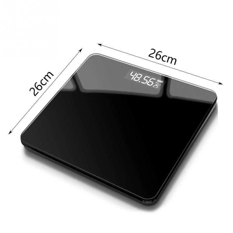 Timbangan Badan Digital Kaca Hitam Electronik Scale Up To 180kg — 8