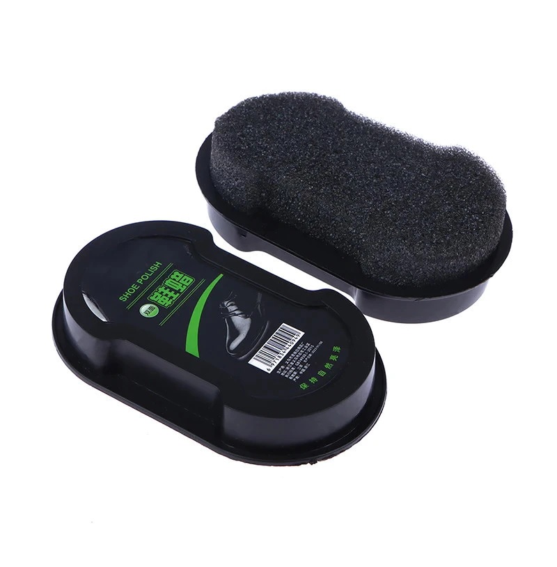 Semir Sepatu Kulit Portable Shoe cleaner Polish Sponge Brush — 6