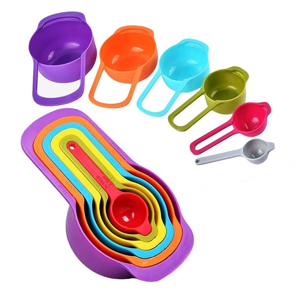 Sendok Takar Plastik / Sendok Takar Kue / Measuring Spoon Set — 7