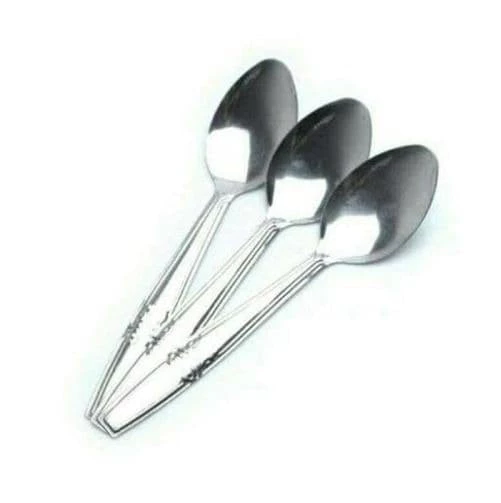 Sendok Stainless Batik 12pcs Peralatan Makan Motif Tradisional Elegan — 8