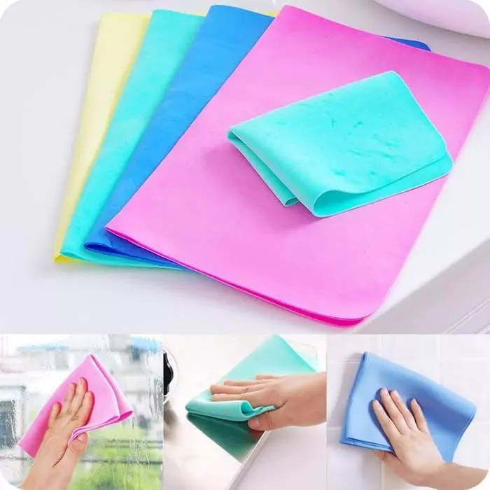 Duster Refill Kain Lap Serat Mobil Dapur Meja Lemari 43x32cm — 6