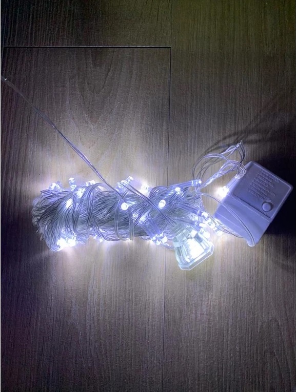 Lampu Tumbler LED Hias Pohon Natal Model Bintang 8 Meter Warna Warni — 7