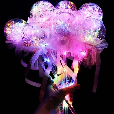 Tongkat Sihir Lampu Peri Magic Cantik Mainan Anak LED Variasi Warna — 7