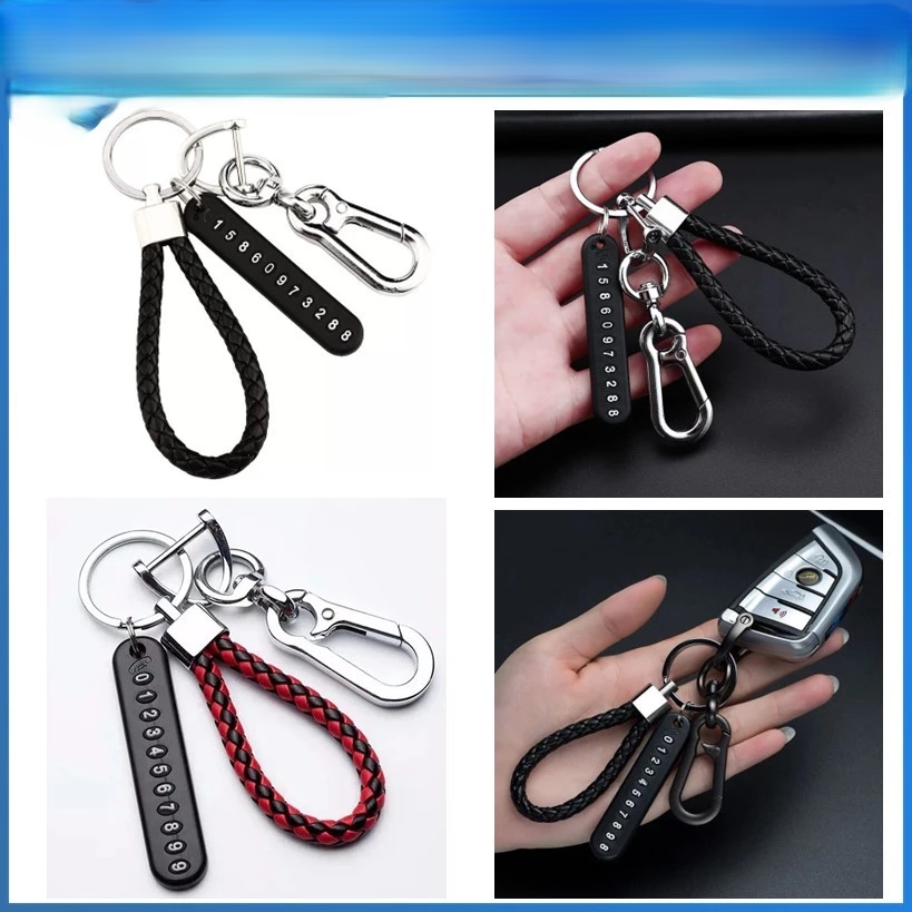 Gantungan Kunci Tag Buckle Tali Keychain Mobil Motor — 7