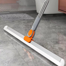 Alat Wiper Sapu Pel Pembersih Lantai Serbaguna Datar 180 Derajat 3in1 Karet — 5